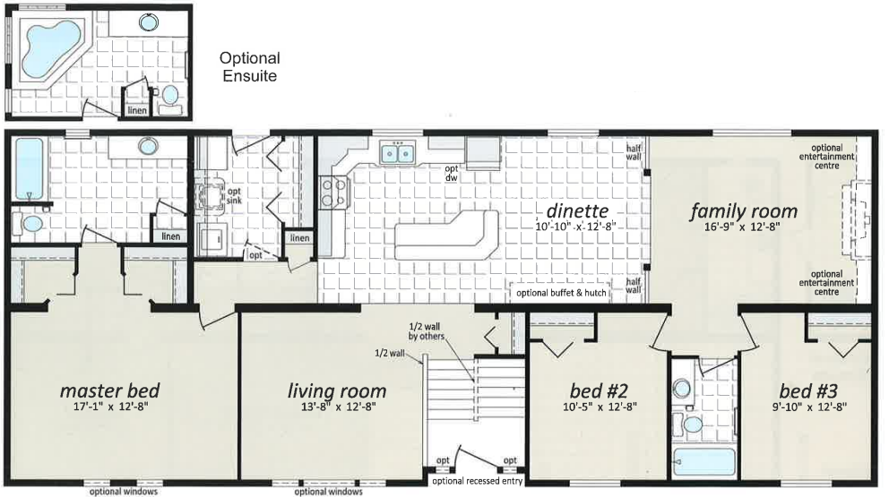The Cloverdale Split Entry Series Opt