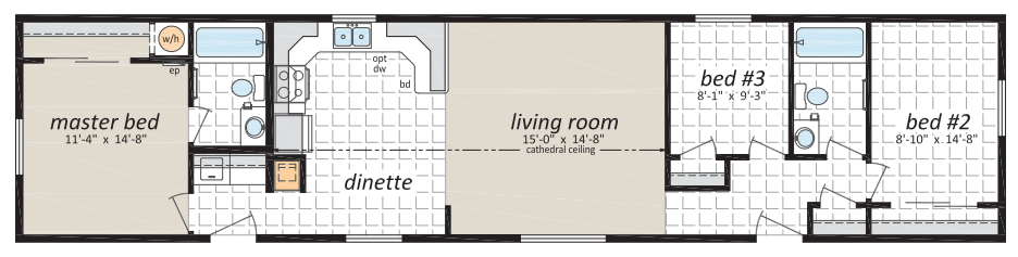The Skeena 16 Wide Lake Country Series