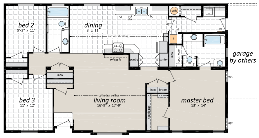 The Suffolk 30 Wide Sterling Series